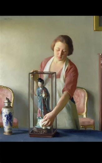 The Painter of Perfect Silence - William McGregor Paxton