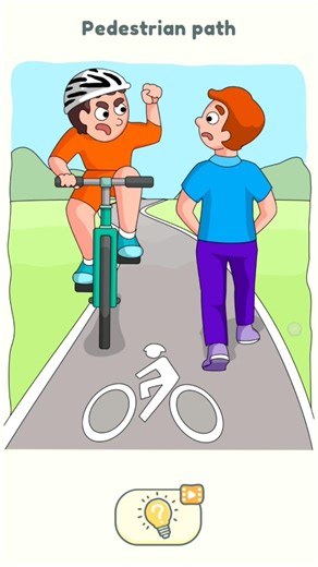 🚶 Pedestrian Path | DOP 2 Level 891 | Delete One Part 🔥🔥🔥 #dop2 #shorts #dop2gameplay