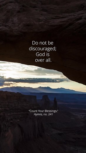 Each verse of “Count Your Blessings” begins with a challenge and ends with the fact that no matter what happens, if we count our blessings, we’ll be “surprised,” “singing,” “rewarded,” and “comforted.” How do you feel when you count your blessings? #TabChoir #ClassicalMusic #Hymns #CountYourBlessings #Gratitude | The Tabernacle Choir at Temple Square