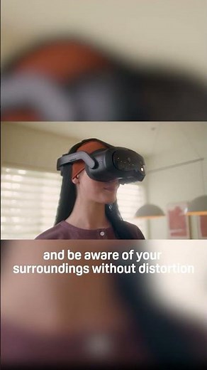 Give everyone a go on the VIVE Focus Vision with auto-IPD adjustment.
