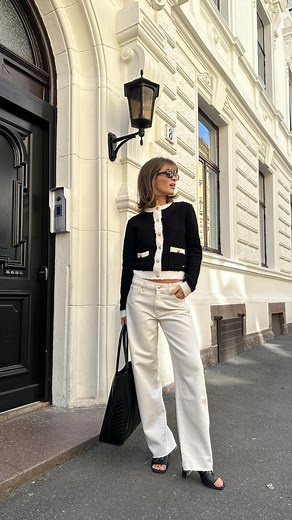 106K views · 53 reactions | Ad. One jeans - three outfits kinda fall. All must haves from @lindexoffical In love with this cream and black color theme! #lindex #autumnoutfit #outfit | Gine Margrethe | Facebook