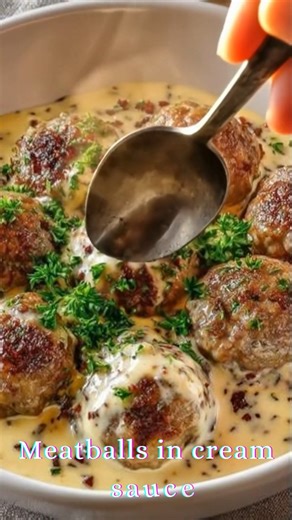 1.8K views | 阮 Meatballs in Cream Sauce  Protein | 44g These...