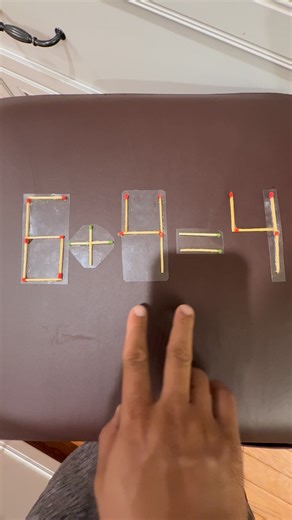 Matchstick puzzle #puzzle #challenge | remix puzzle