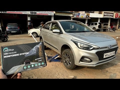 Internal TPMS Sensor Installation i20 Asta 2018 | Setup, Review & Testing | Anurag Imley
