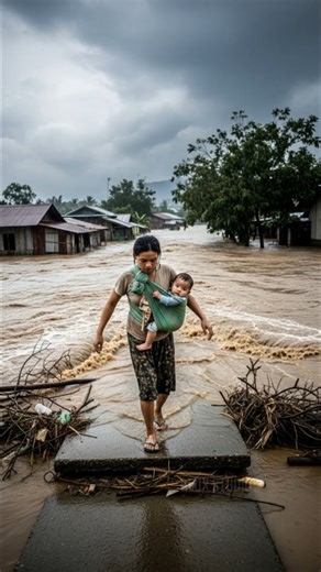 Fearless Husky Dives Into Danger To Rescue a Baby in Tears! #rescue #animals 🎬This video was produced by Network Media and Blue-X Studio | The Imaginary Art Exhibit