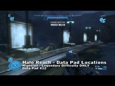 Halo Reach - Data Pad Locations - Nightfall | WikiGameGuides