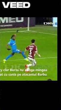 U Craiova prejudiciata de un penalti in prelungiri cu Rapid, Borza nu atinge mingea Barbu faultat !!