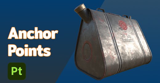 Adding Normal Details with Anchor Points in Substance Painter