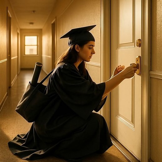 Nobody showed up to my graduation. Days later, Mom texted: “Need twenty one hundred for your sister’s sweet 16.” I sent 1 d0llar with “Congrats.” Then changed the locks. Then cops came. ... The day of my graduation was supposed to be the one I finally felt seen. The stadium shimmered in May sunlight, a blur of navy gowns and proud families. When my name echoed – 'Camila Elaine Reed, Master of Data Analytics' – I looked up instinctively, searching the front rows. The 'Reserved for Family' section