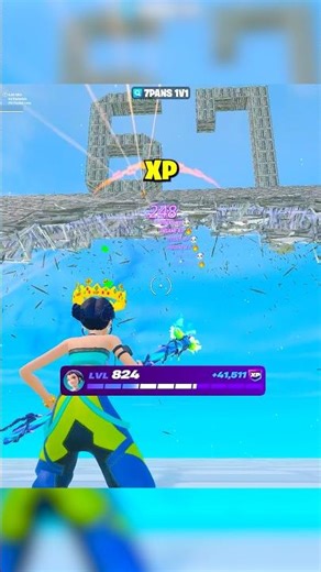 I STOLE Bros XP in the BEST Fortnite XP Map of Chapter 7 Season 2 😂