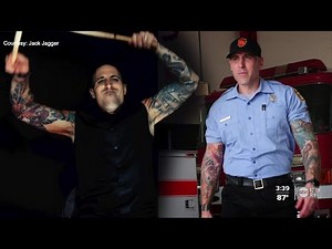 Tampa firefighter says being rock 'n' roll drummer by night helps relieve stress