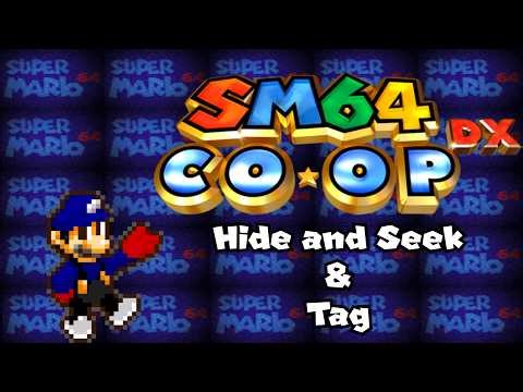 Super Mario 64 Co-Op WITH YOU || Hide and Seek & Tag