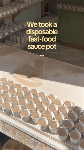 Sauce lovers, stop scrolling! We’ve got something to show you… #sauce #pottery #ceramic #kitchen