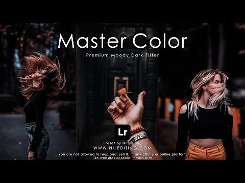 How to Edit Professional Photography | Lightroom Moody Dark Presets DNG & XMP Free Download