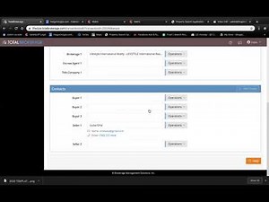 Listing Request (uploading listing) on total brokerage