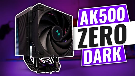 DeepCool AK500 Zero Dark CPU cooler