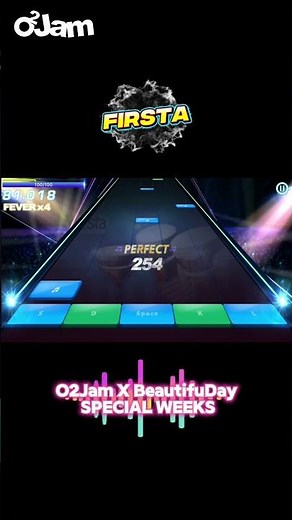 O2Jam X BeautifulDay Special Weeks : Fiesta 💫 #kpop #리듬게임 #오투잼 #o2jam #musicgame