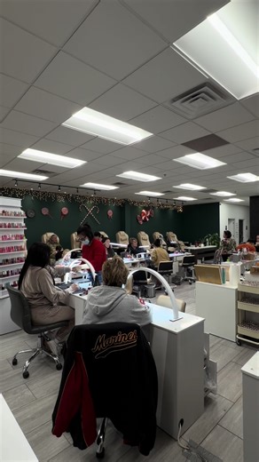 Magical Christmas Nail Art at Venus Nail Studio