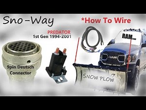 Snoway Predator Wiring | Ram 2500
