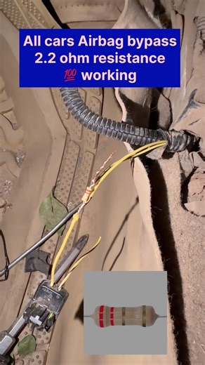 //working airbag light off bypass solution\\ ✅👍 #airbag #automobile #carhacks