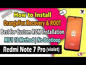 Install OrangeFox Recovery & Root On Redmi Note 7 Pro (MIUI 12.0.5.0) No Bootloop