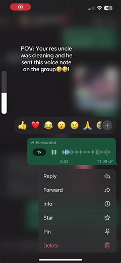 Hilarious Voice Note from Your Res Uncle