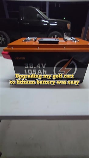 Vevor 36V 105Ah Golf Cart Lithium Battery Upgrade