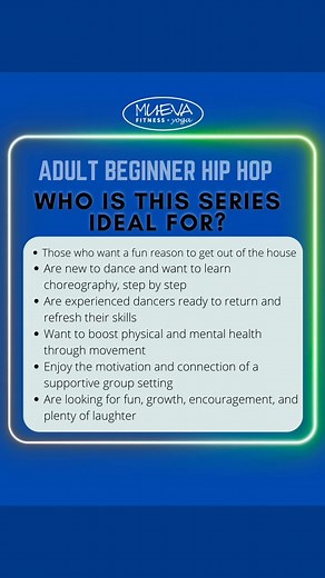 Ever wanted to learn hip hop choreography, step by step, in a supportive and fun environment? Then join us THIS Sunday, Nov 9 from 3-4 pm to kick off our 3 class choreo series! Sign up now! #hiphop #hiphopdanceclass #adultdanceclass #90snostalgia Jen Breen Mueva Fitness | Mueva Fitness