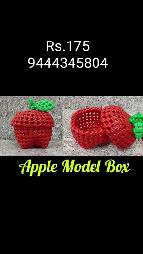 apple model box#basket #bag #koodai #returngifts #box #wirebasket #trending #online #wirecraft