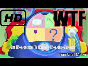 The Mouseketools In Minnie's Mouseke-Calendar