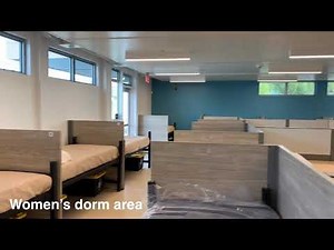 Inside the Buena Park Navigation Center