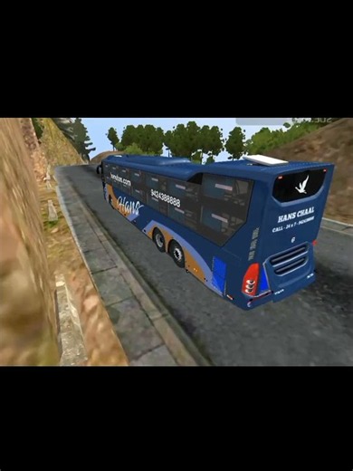 BUS GAME PLAY (BUS DRAWING). ##BUS SIMULATOR INDIA