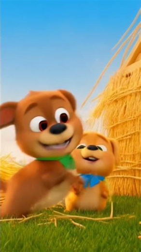 Three Little Pups & The Pirate Ship! 🐶🏴‍☠️ Nursery Rhymes for Kids | 3D Cartoon #Shorts #youtubekids