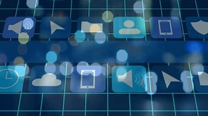 App Icons Network Connectivity Animation Over Stock Footage Video (100% Royalty-free) 3605317523 | Shutterstock