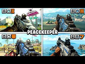 evolution of the peacekeeper in call of duty