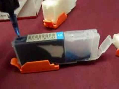 How To Fill Our CANON CLI 251 and PGI 250 Refillable Cartridges With COC Smart Chip™