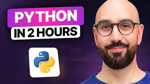 2小时Python编程速成：零基础快速入门 | Python Full Course for Beginners [2025]