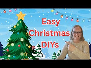 EASY Beginner Friendly Christmas DIYs
