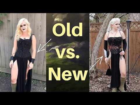 DIY Dark Elf Costume Walk Through / My Renaissance Faire Outfit Updated Look Fantasy Cosplay