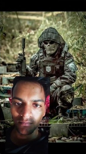 I love Indian army NSG commando in the one man motivation viral video short video