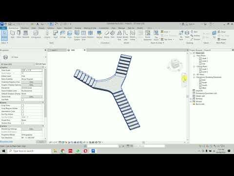 How to Create Bifurcated Stairs in Revit 2023 | Revit Stairs Advance Tutorial | Split Stair in Revit