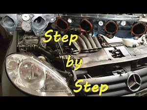 Mercedes A150 w169 Intake Manifold Removal Gasket Replacement