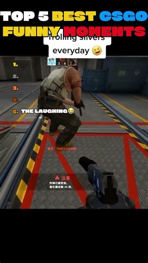 Top 5 Best CSGO Funny Moments #csgo #rankimprovement #funnyvideo #counterstrike #rank