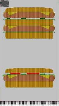 [Nut MIDI] 🍔 Hamburger, Cheeseburger, Big Mac, Whopper 🍔 / 5.39 Million #shorts
