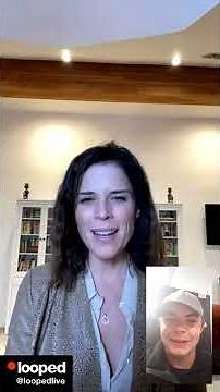 My Looped video call with Neve Campbell