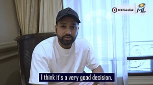 🗣️ "In the light of everything that is happening around the country, I think it's a very good decision." - Rohit Sharma Paltan, thank you for your unrelenting support throughout the tournament! Till we meet again, we hope you keep staying safe and strong. 💙 #OneFamily #MumbaiIndians #MI #IPL2021 #KhelTakaTak MX TakaTak MI TV | Mumbai Indians