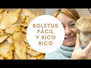 Grilled boletus, easy and delicious