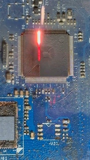 Unveiling internal structure of the chip