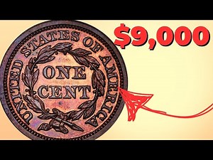 SUPER RARE Large One Cent Coins from the 1800's