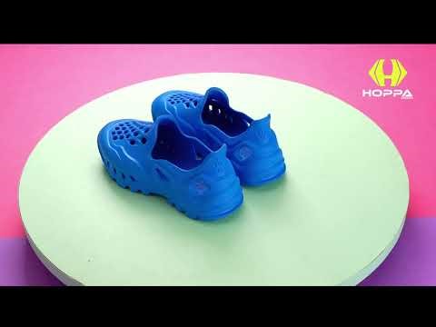 Hoppa Baby Alpha (Royal Blue) Footwear: 360 Clog Presentation